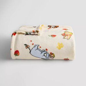 NEW DISNEY WINNIE THE POOH BERRIES & FRIENDS PLUSH THROW BLANKET THE BIG ONE NWT